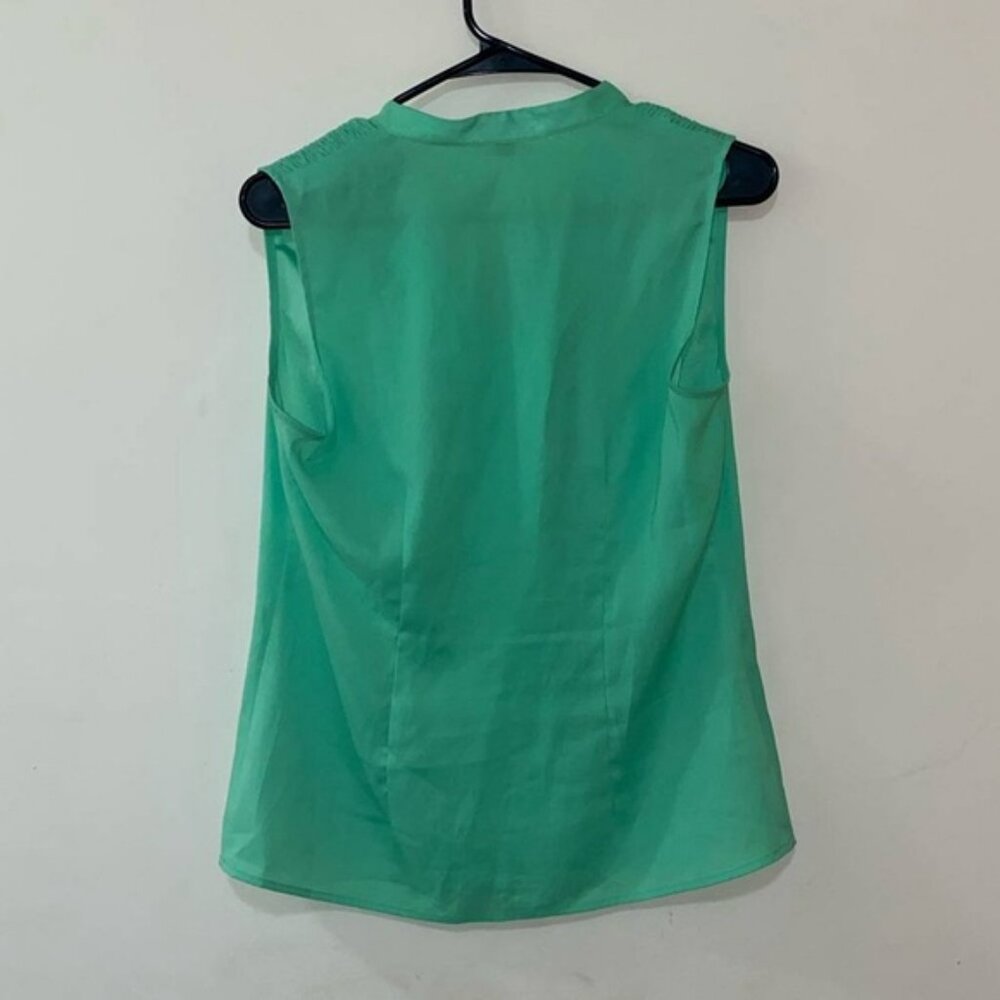 Ann Taylor Jade Ruffle Front Blouse - Picture 2 of 3